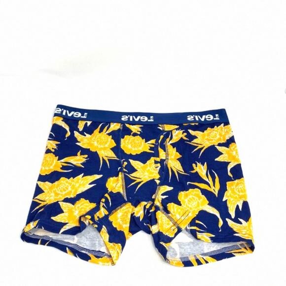 🌿Sale🌿 3-pack Levi's Men's Size S L Boxer Brief Cotton 0593 37453 Blue Navy - Picture 7 of 8